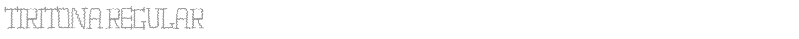 Tiritona font preview